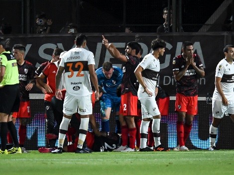 Video: la escalofriante lesión que sufrió Enzo Pérez con River Plate