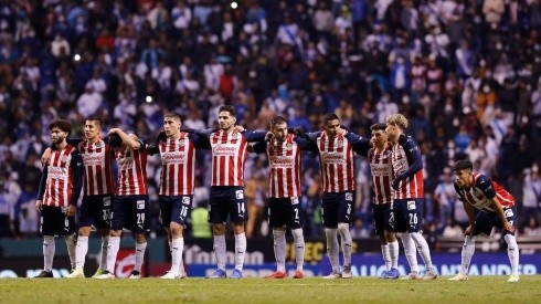 Chivas de Guadalajara durante la ronda de penales