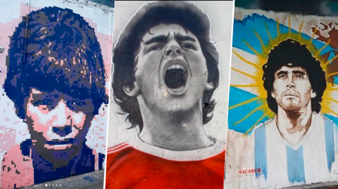 Diego Eterno: el mapa interactivo con los mejores murales de Maradona
