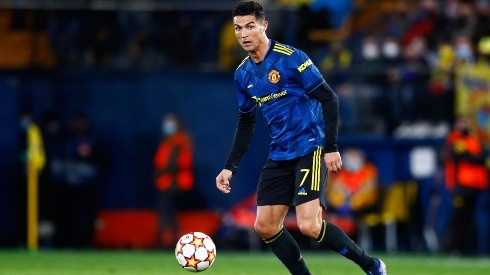 Cristiano Ronaldo contra o Villarreal (Foto: Getty Images)