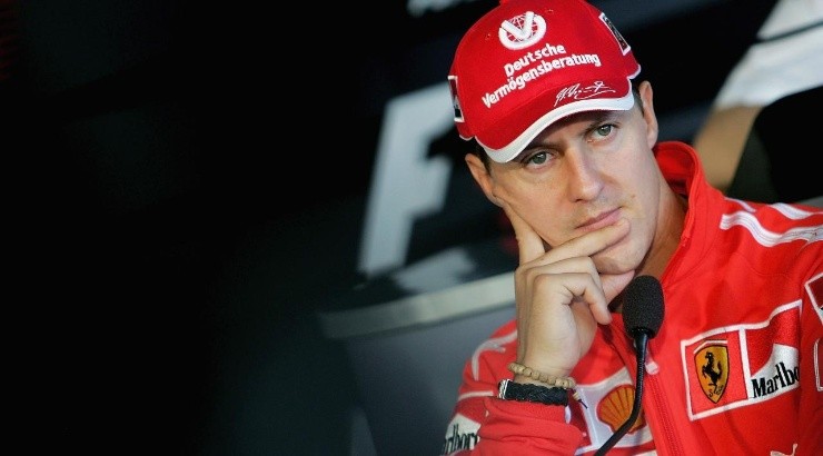 Michael Schumacher (Photo by Clive Mason/Getty Images)