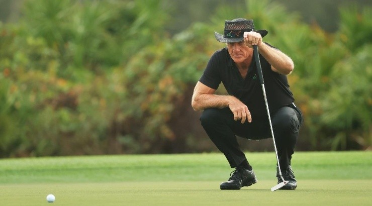 Greg Norman (Photo by Mike Ehrmann/Getty Images)