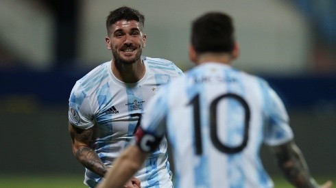 Rodrigo De Paul y Lionel Messi, Selección Argentina (Foto: Getty Images)