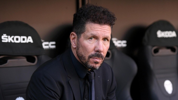 Diego Simeone, entrenador de Atlético de Madrid.