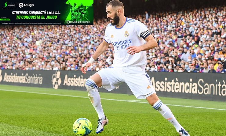 Benzema está en su campaña 13 con el Real Madrid.