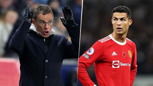 Ralf Rangnick y Cristiano Ronaldo, los hinchas esperan que rindan juntos.