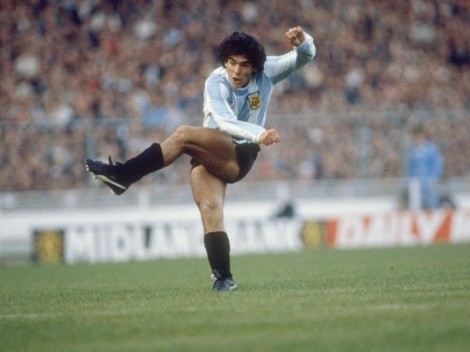 No fue el del '86: el mejor gol de la carrera de Maradona fue en Colombia