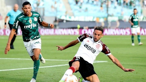Kuscevic bicampeón de la Copa Libertadores con Palmeiras tras vencer a Flamengo.