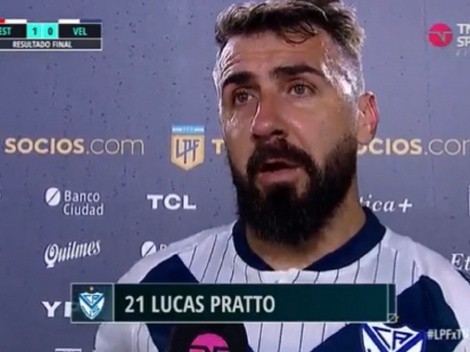 Pratto explotó tras la derrota de Vélez y atacó con todo al árbitro