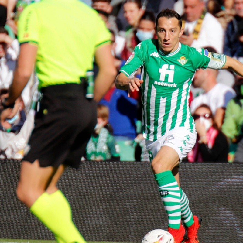 Betis ganó con Guardado titular y segundos de Lainez