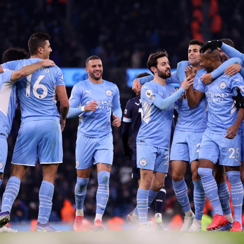 Triunfo clave para Manchester City ante West Ham