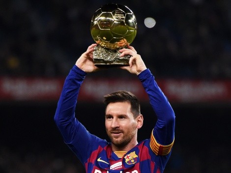 How many Ballon d'Or awards does Lionel Messi have? List by years and age