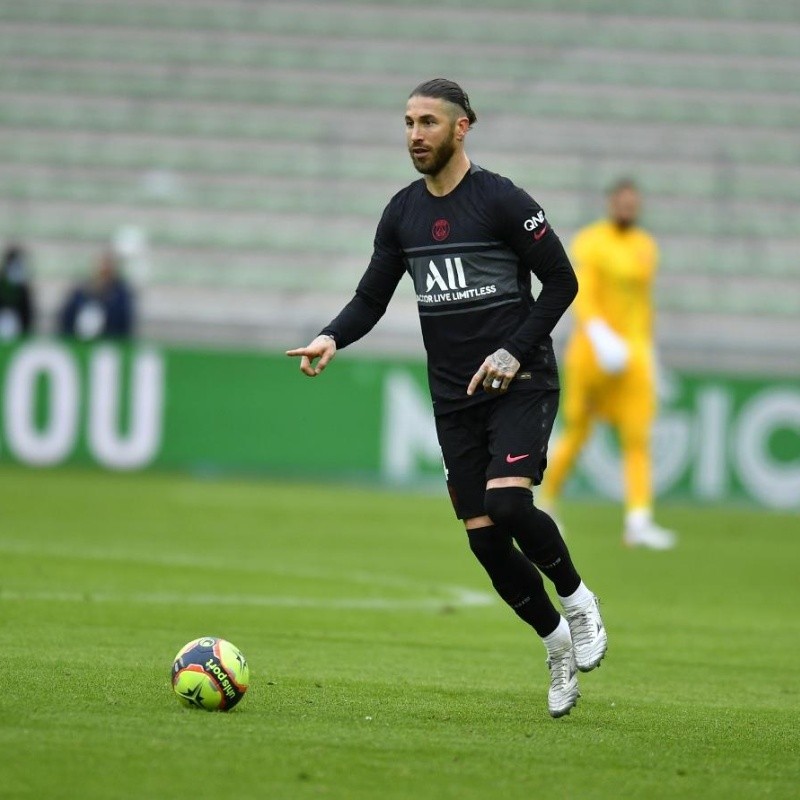 Sergio Ramos le deseó suerte a Lionel Messi en el Balón de Oro