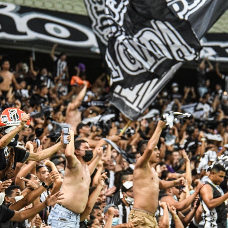 Como o apoio da torcida, Ceará tem 70,8% de aproveitamento no Campeonato Brasileiro na Arena Castelão