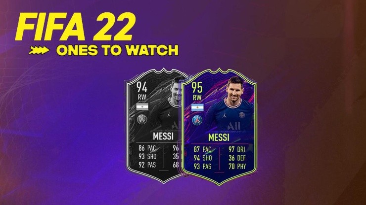 Confirmada la nueva mejora de Messi para su carta especial OTW en el FIFA 22