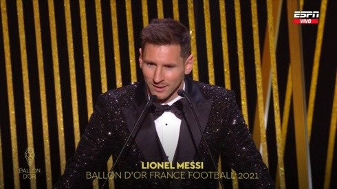 Messi se expresó tras la obtención de su séptimo Balón de Oro.
