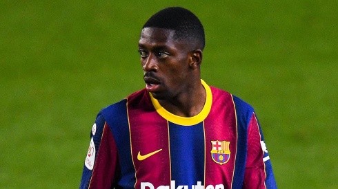 Ousmane Dembélé con Barcelona.