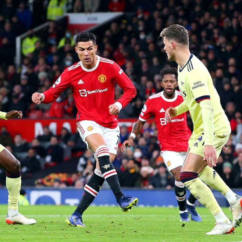 Manchester United volvió al triunfo ante Arsenal, en una noche mágica de Cristiano Ronaldo