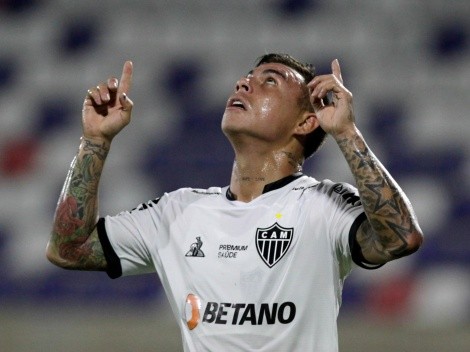 Edu Vargas se corona campeón con el Atlético Mineiro