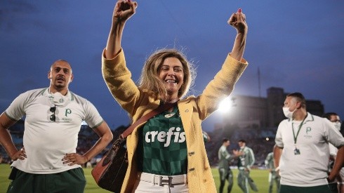 Foto: Ettore Chiereguini/AGIF - Leila Pereira, eleita presidente do Palmeiras