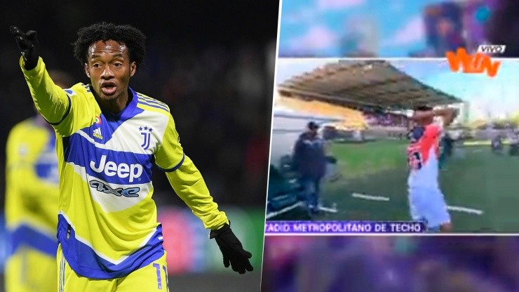 Cuadrado reacciona ante el escándalo: "Qué falta de respeto ese gol del Unión"