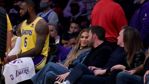 LeBron James, Jennifer Lopez y Ben Affleck