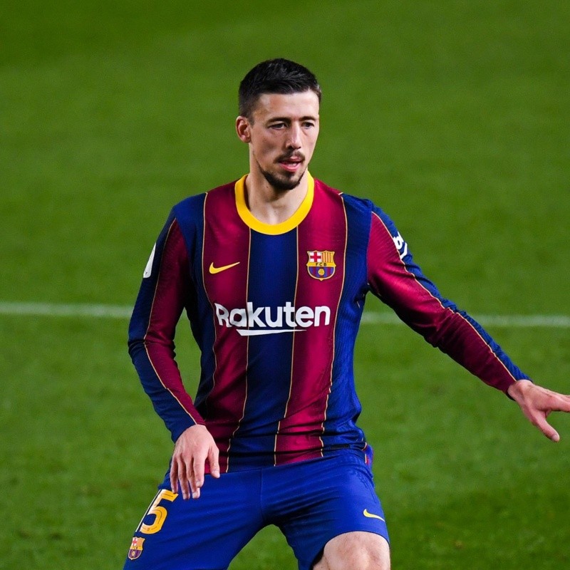 Foto de Lenglet do Barcelona viraliza e jogador se defende das críticas