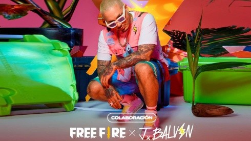 Primer vistazo a la skin de J Balvin x Free Fire