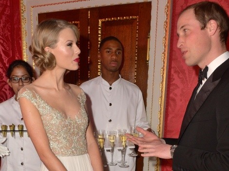 Taylor Swift logró que el Príncipe William rompa el protocolo real