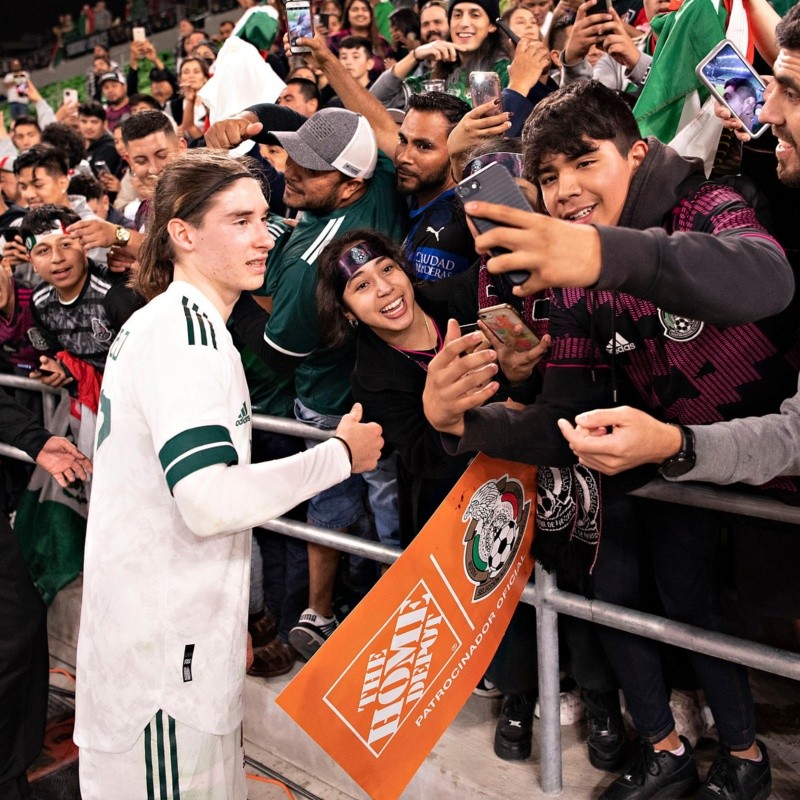 Marcelo Flores fulminó a quienes piensan que no disfrutó su debut con el Tri