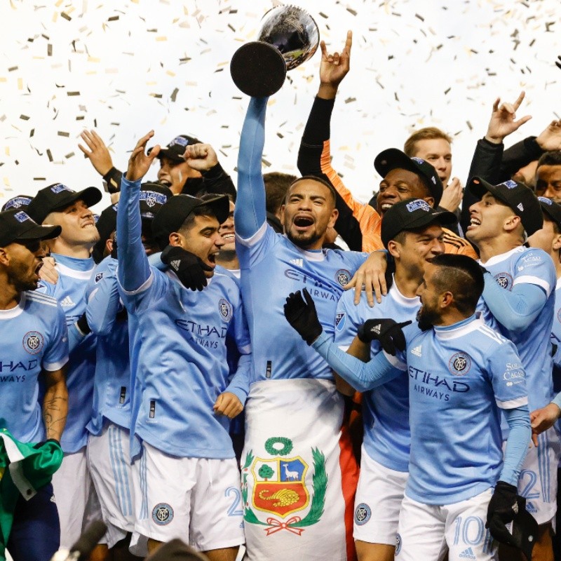 When was the last time New York City FC won the MLS Cup?