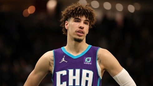Charlotte Hornets point guard LaMelo Ball.