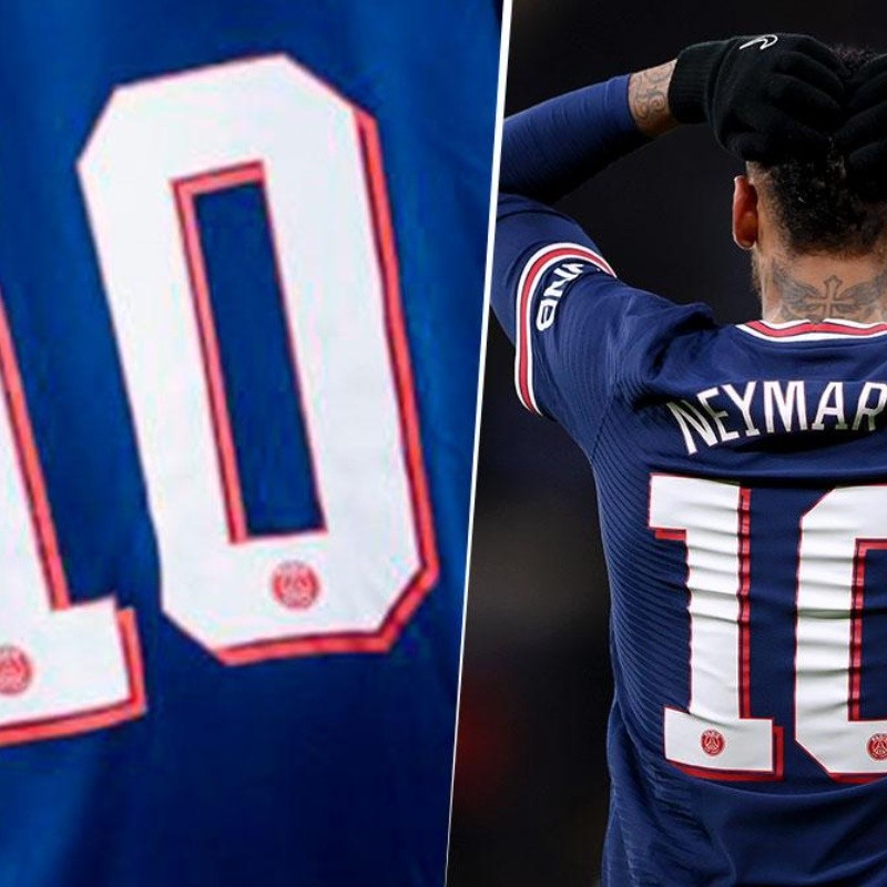 ¿A PSG por fin llegó quien que le quitara la camiseta número 10 a Neymar?