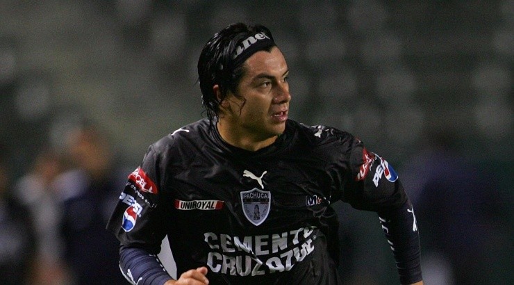 Cacho, uno de los goleadores de aquel Pachuca. (Getty)