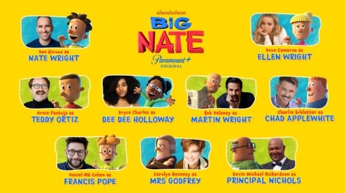 "Big Nate" estreia no início de 2022 na plataforma do Paramount+ - Imagem: Reprodução