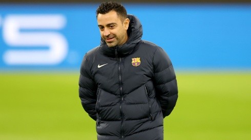 Xavi Hernandez, entrenador del Barcelona.