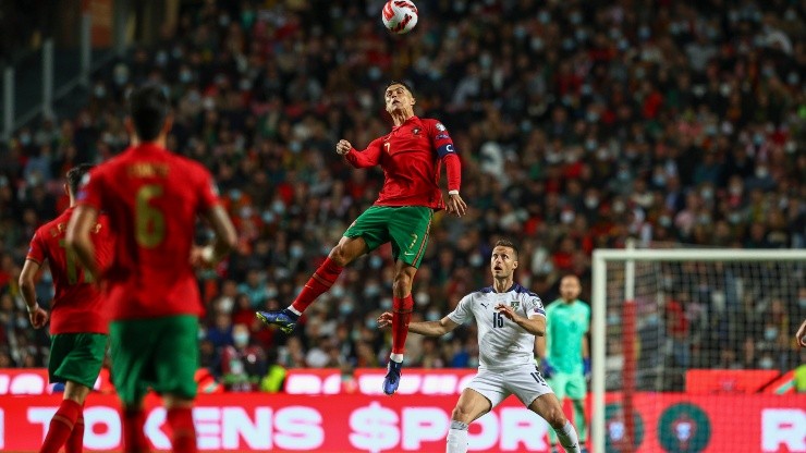 Qatar 2022 sería la última posibilidad de Ronaldo en un Mundial (Getty images).