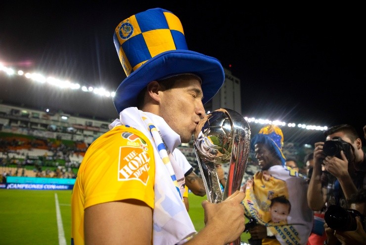Jesús Dueñas, campeón con Tigres UANL
