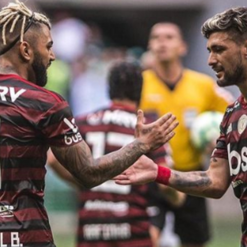 Gabigol desmente boato de romance com ex de Arrascaeta, Vitória Bellato, e diz: "Não rolou nada"