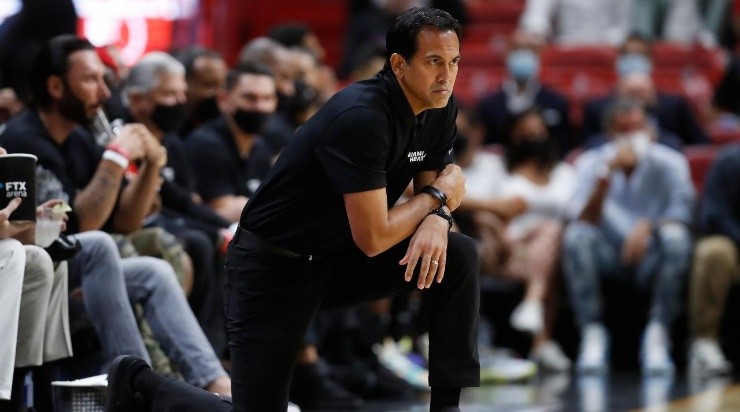 Erik Spoelstra (Photo by Michael Reaves/Getty Images)