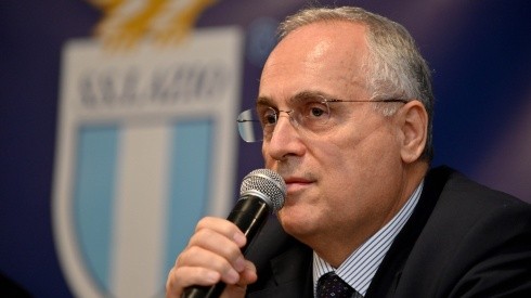Claudio Lotito, presidente de Lazio.