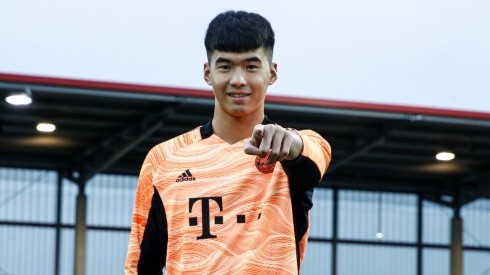 El joven chino Liu Shaoziyang es nuevo arquero de Bayern Múnich.