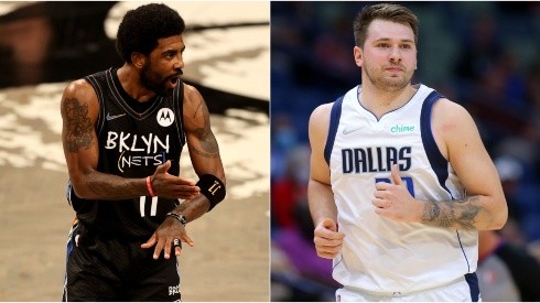 Kyrie Irving y Luka Doncic