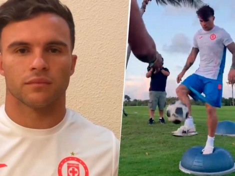 Video: Las primeras palabras de Christian Tabó como jugador de Cruz Azul