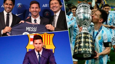 2021, un año eléctrico en la carrera de Lionel Messi.
