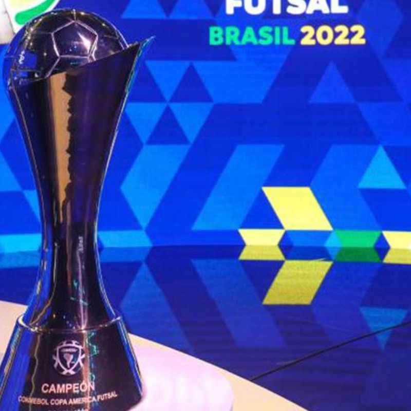 Definidos los grupos de la Copa América de futsal Brasil 2022: habrá un ‘grupo de la muerte’