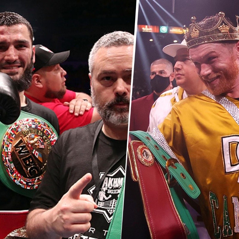 Artur Beterbiev le dejó un mensaje de fin de año a Canelo Álvarez