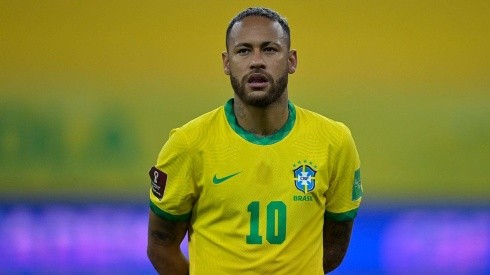 Neymar con Brasil.
