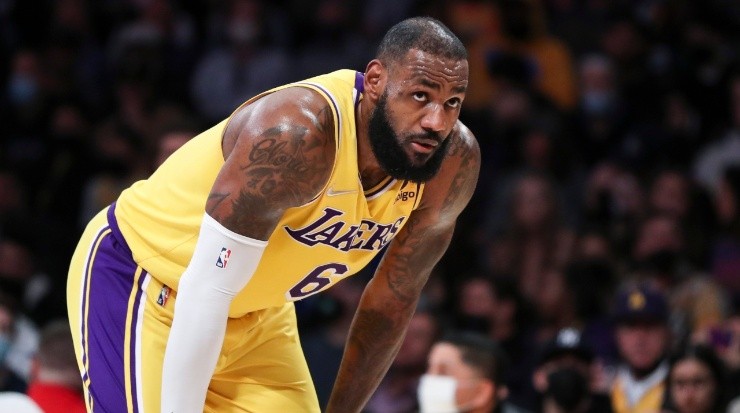 LeBron James, estrella de los Lakers (Foto: Getty Images)