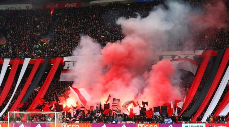 Ajax fans (Photo by Dean Mouhtaropoulos/Getty Images)